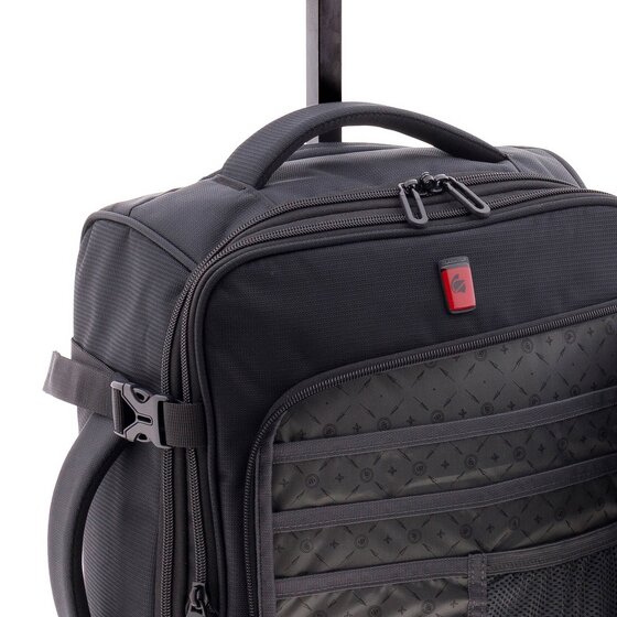 Gladiator 1400 2 wheels Backpack trolley 40 cm Laptop compartment with expansion pleat