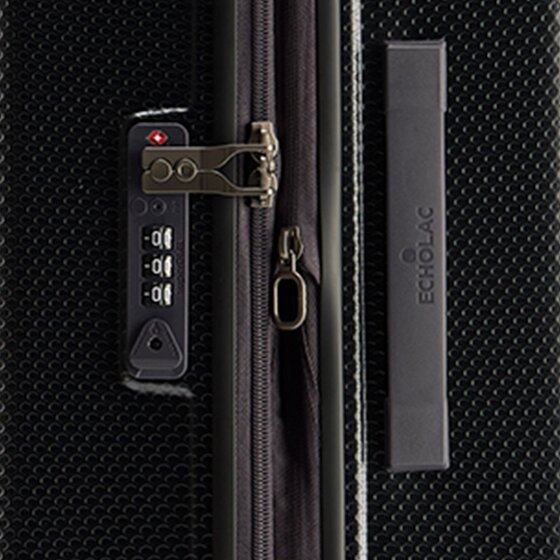 Echolac Logic Pro 4 wheels Suitcase set 3-piece with expansion pleat