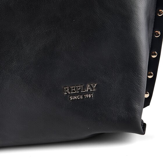 Replay Shopper Bag Genuine Leather 40 cm