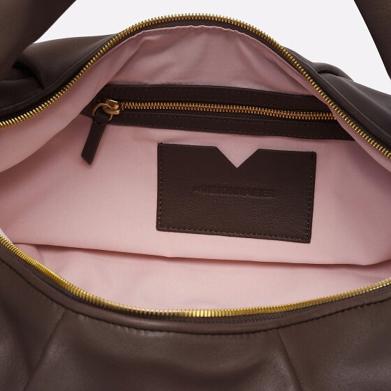 LES VISIONNAIRES Greta Essential Shoulder Bag Leather 43 cm