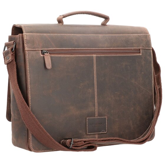 Jack Kinsky Baltimore 6 briefcase leather 37 cm