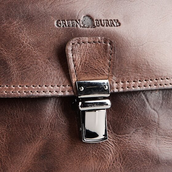 Greenburry Newport Handbag Genuine Leather 29 cm