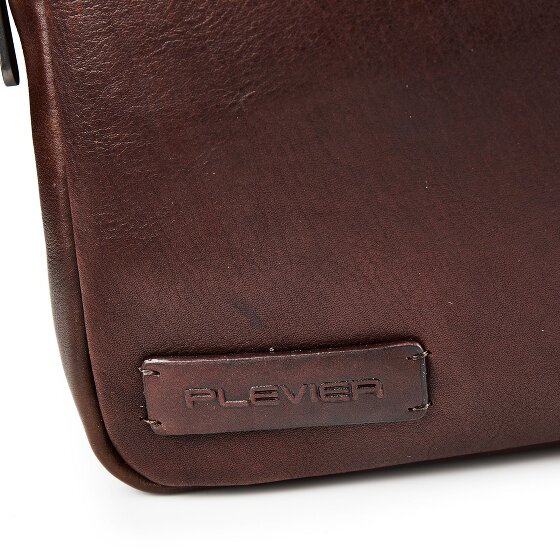 Plevier Jimmy Briefcase Genuine Leather 31 cm Laptop compartment
