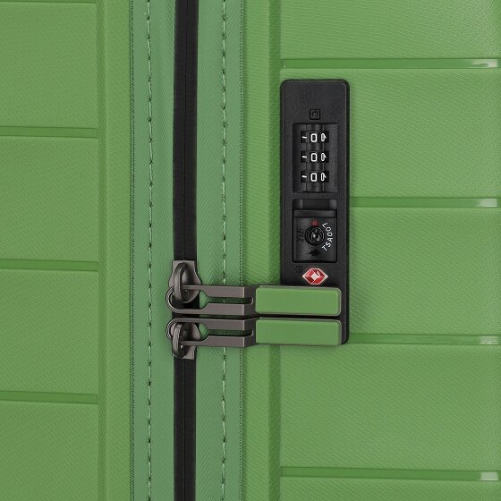 Travelite Mooby 4 wheels Suitcase set 3-piece with expansion pleat