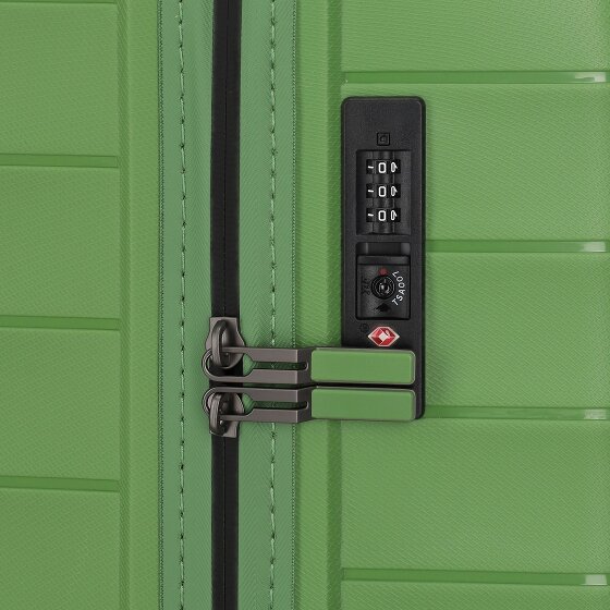 Travelite Mooby 4 wheels Suitcase set 3-piece with expansion pleat