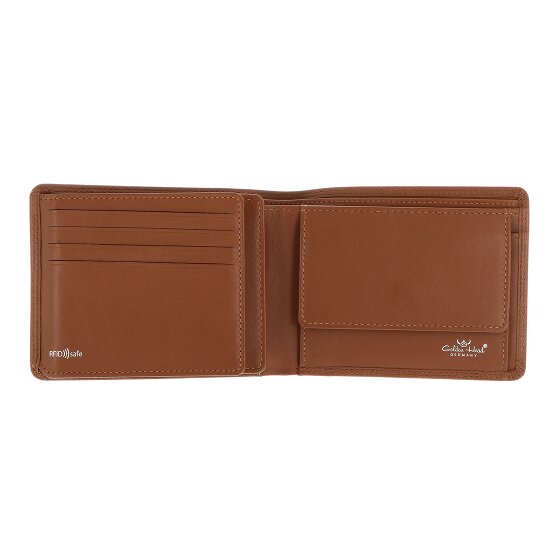 Golden Head Polo Wallet RFID protection Genuine Leather 12.5 cm