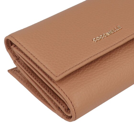 Coccinelle Metallic Soft wallet leather 14 cm