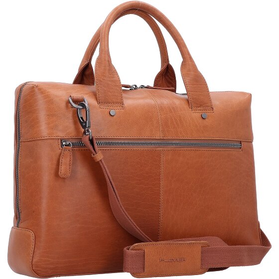 Plevier Rock Basalt Briefcase Leather 41 cm Laptop compartment