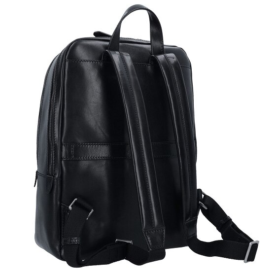 The Bridge Williamsburg backpack leather 40 cm laptop compartment