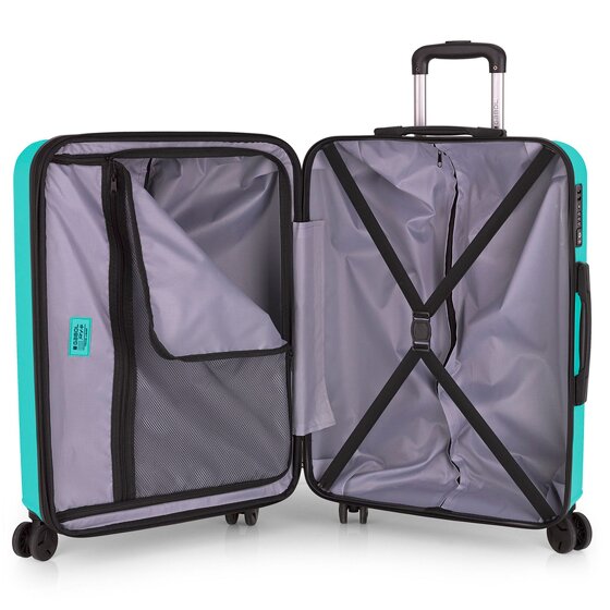 Gabol Juego 3 4 roll suitcase set 3pcs.