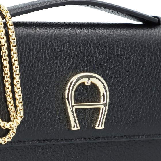 Aigner Fashion Clutch purse Genuine Leather 19 cm