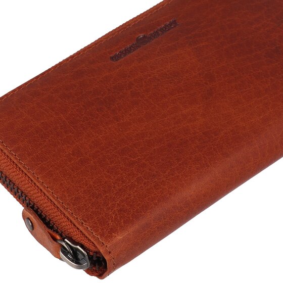 Greenburry House of Norway Wallet RFID protection Genuine Leather 19 cm