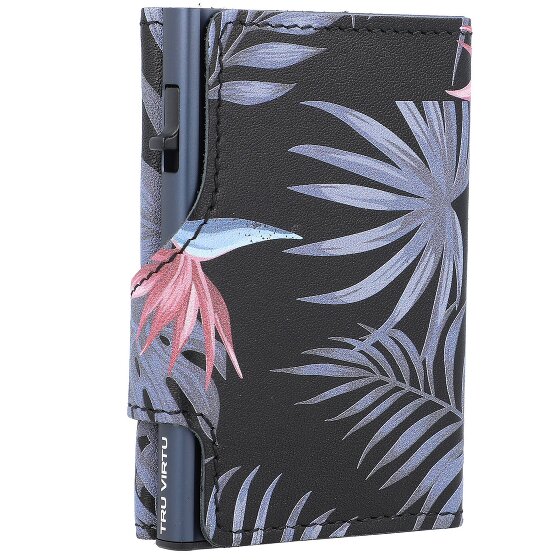 Tru Virtu Click & Slide credit card case RFID leather 6.5 cm