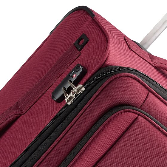 Delsey Paris Pin Up 6 4 wheels Suitcase set 3-piece with expansion pleat