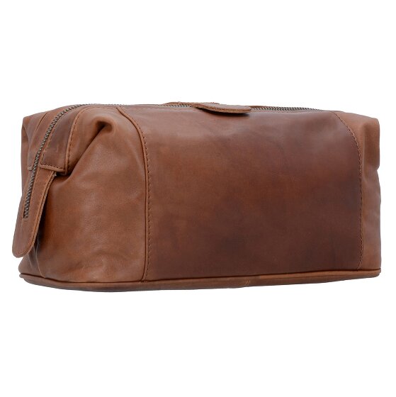 The Chesterfield Brand Wax Pull Up Toilet bag Leather 29 cm