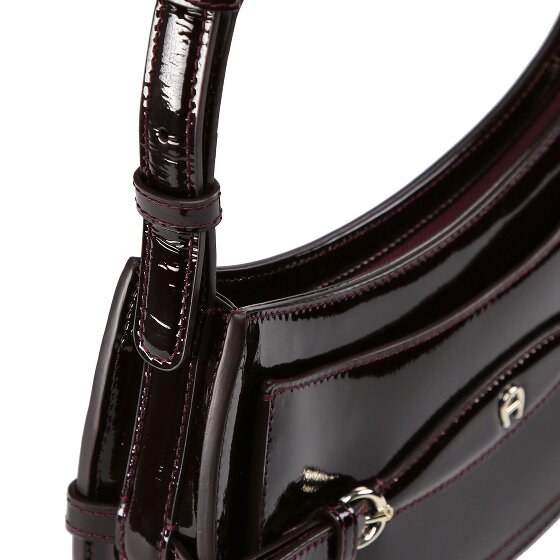 Aigner Cavallo Shoulder Bag Genuine Leather 26 cm