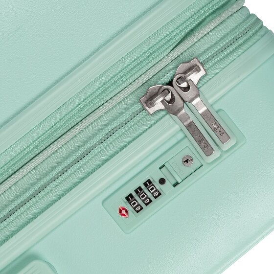 Heys Pastel 4 wheels Suitcase set 3-piece with expansion pleat