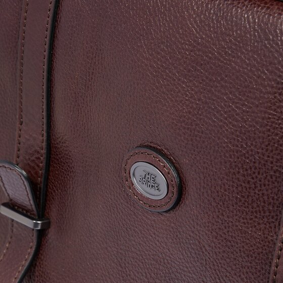 The Bridge Isaia Briefcases Messenger Leather 43 cm Laptop compartment
