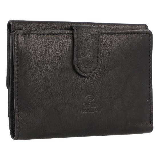 Greenburry Basic wallet RFID leather 13 cm