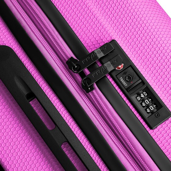 Franky Munich 4.0 4-wheel suitcase set 3-piece with stretch fold