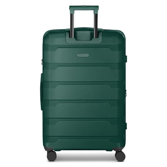 d&n South Dakota 4 wheels Trolley L 76 cm with expansion pleat