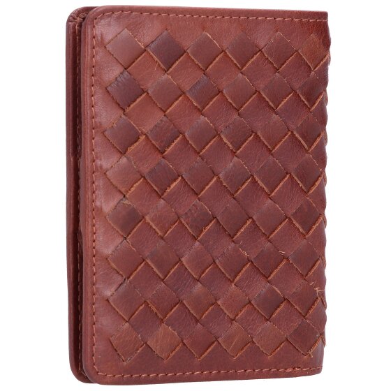 mano Don Luca credit card case leather 8 cm