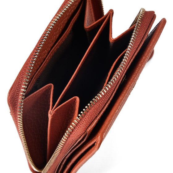 Braun Büffel Asti Wallet RFID protection Genuine Leather 10 cm