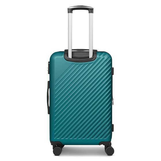 Check.In Paradise 2.0 4 wheels Suitcase set 3-piece with expansion pleat