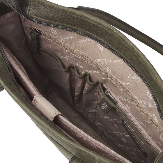 Castelijn & Beerens Carisma shoulder bag RFID leather 34 cm laptop compartment