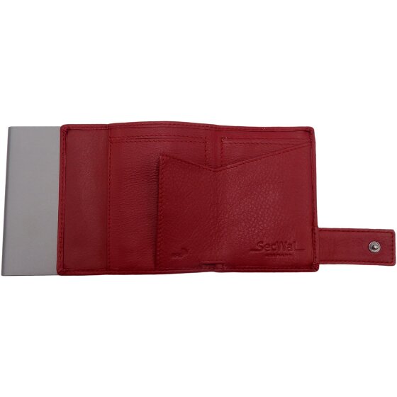 SecWal SecWal 1 credit card case wallet RFID leather 9 cm