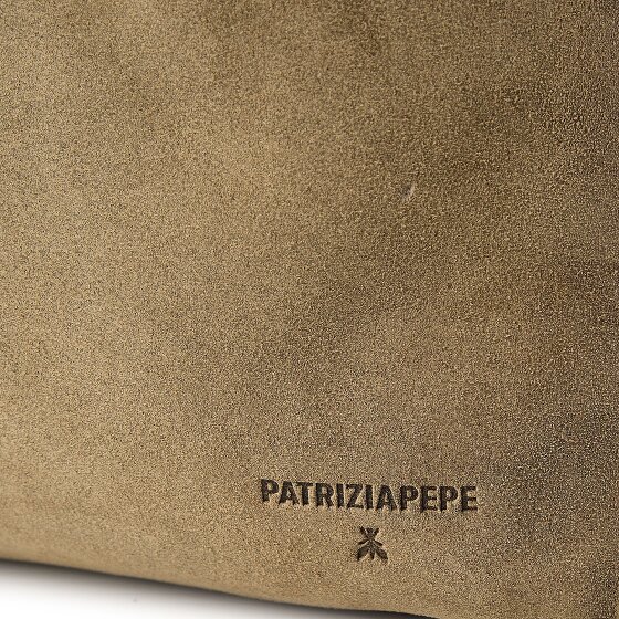 Patrizia Pepe Never Complete Shopper Bag Genuine Leather 43 cm