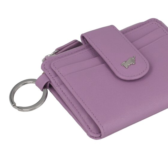 Braun Büffel Joy Credit card case RFID protection Leather 11 cm