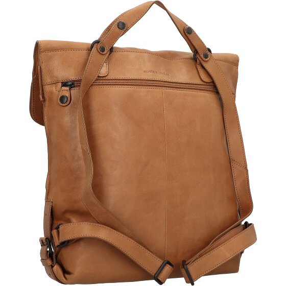 aunts & uncles Grandma's Luxury Club Mrs. Apple swirl backpack leather 36 cm laptop compartment