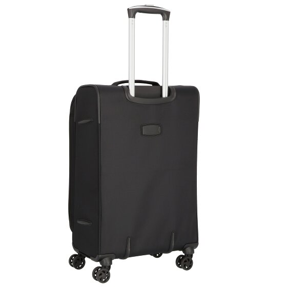 d&n Travel Line 6704 4 Roll Suitcase Set 3pcs.