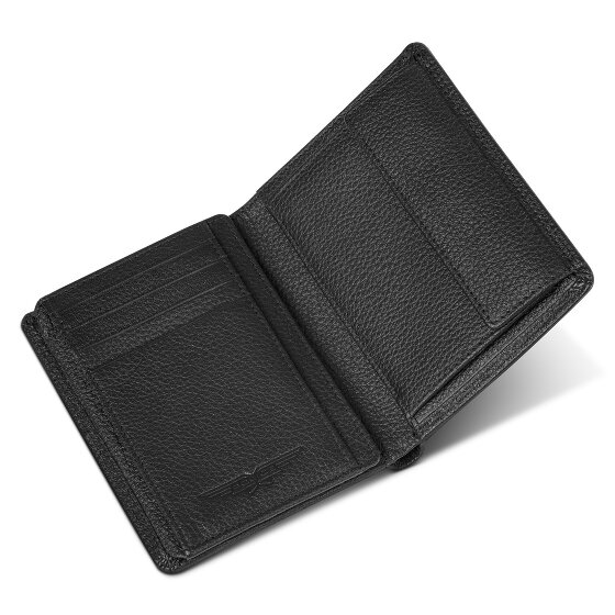 Police Wallet RFID leather 9.5 cm fold-out