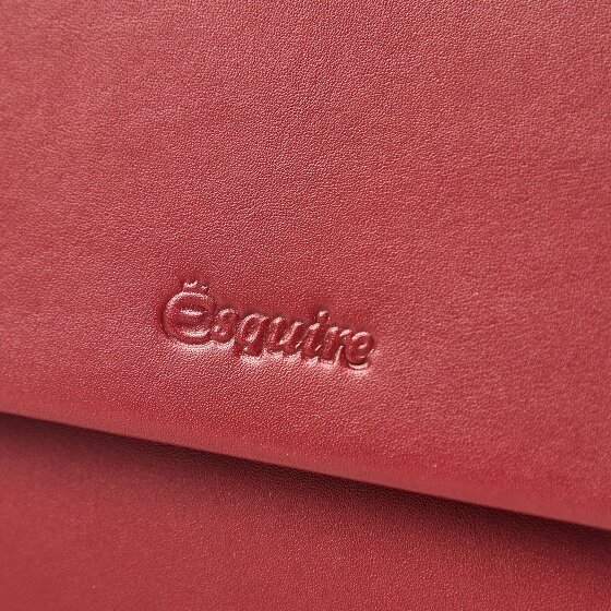 Esquire Silk Wallet RFID protection Genuine Leather 14 cm