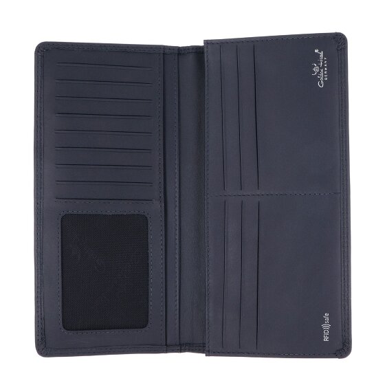 Golden Head Polo Wallet RFID protection Genuine Leather 19 cm