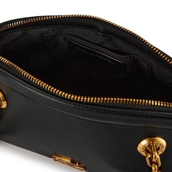 Karl Lagerfeld Autograph Shoulder Bag Leather 30 cm