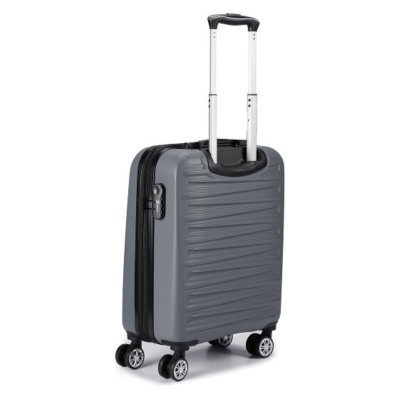 Benzi 5493 4 wheels Cabin trolley S 53 cm with expansion pleat