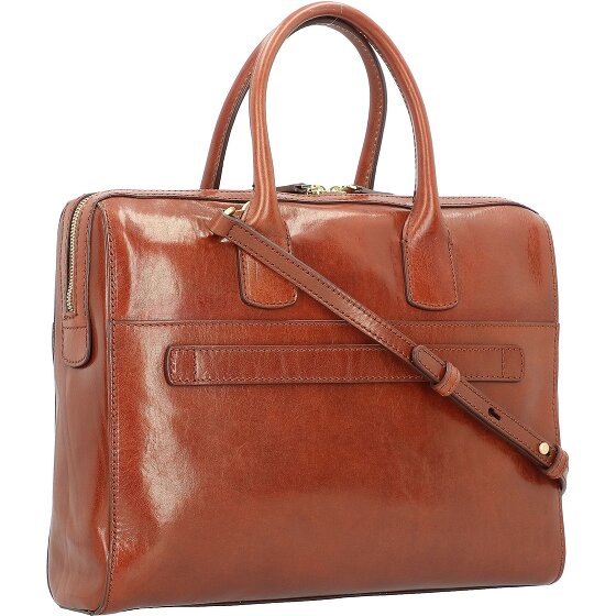The Bridge Briefcase leather 35 cm laptop compartment