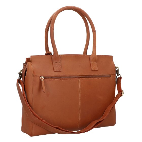 Burkely Vintage Doris shoulder bag leather 39 cm laptop compartment