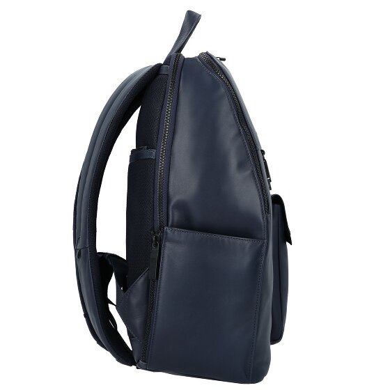 Piquadro Zaino Daypack Leather 34 cm Laptop compartment