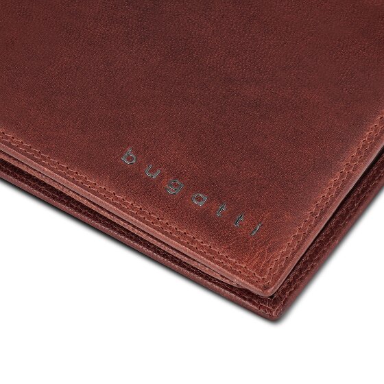 Bugatti Valencia Wallet RFID protection Leather 12 cm