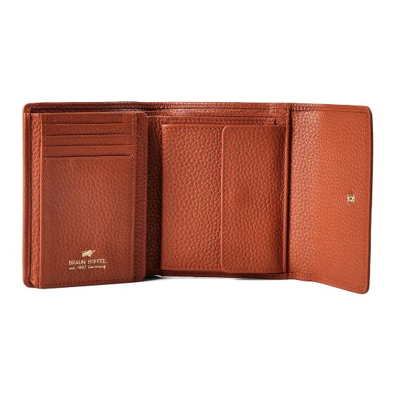 Braun Büffel Asti Wallet RFID protection Genuine Leather 12 cm