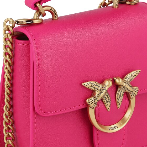 PINKO Love One Top Mini Bag Handbag Leather 12 cm