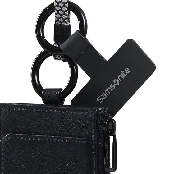 Samsonite Prismix Credit card case RFID protection Genuine Leather 6.5 cm