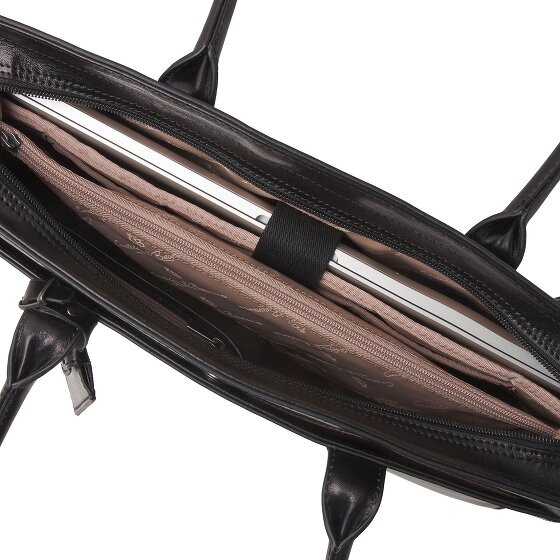 Castelijn & Beerens Ellen Shoulder Bag RFID protection Genuine Leather 40 cm Laptop compartment