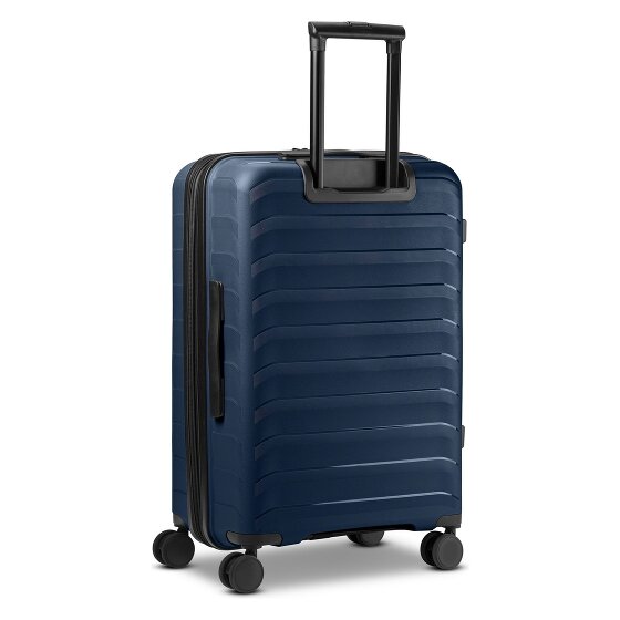 d&n Toronto 4 wheels Trolley M 65 cm with expansion pleat