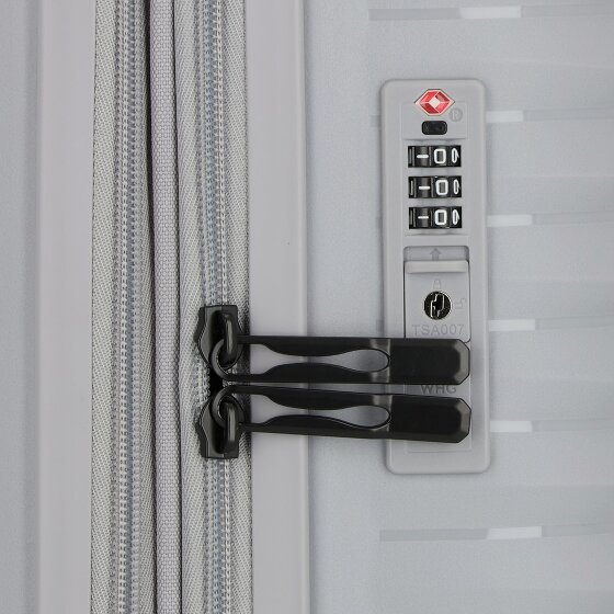 d&n Travel Line 4500 4 wheels Cabin trolley S 55 cm with expansion pleat