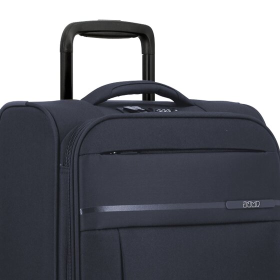 Jump Monthélys 4 wheels Cabin trolley 55 cm with expansion pleat